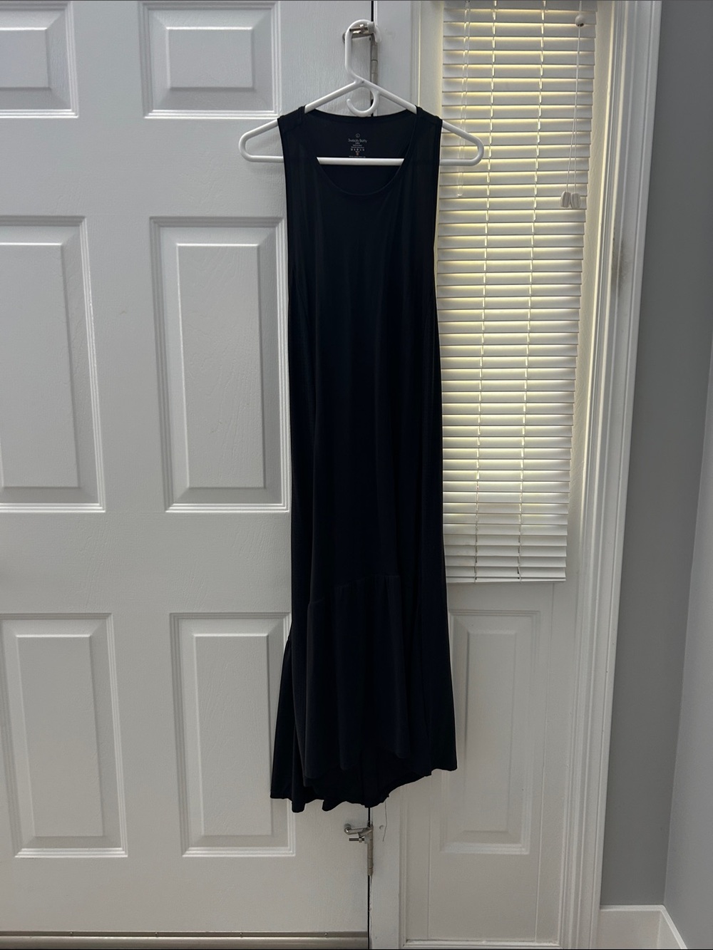 Sweaty Betty Black Sleeveless Maxi Dress